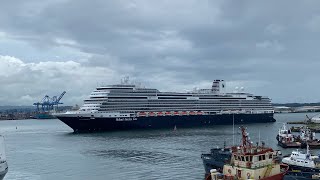 Holland America Rotterdam llegando a Colon!