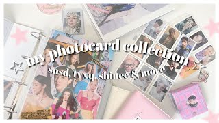 my complete photocard collection [2024] ♡ snsd, tvxq, shinee &amp; more