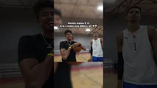 Download lagu Wemby makes 6'10 Kris London look SMALL 😭💀 mp3 Download lagu Wemby makes 6'10 Kris London look SMALL 😭💀 mp3
