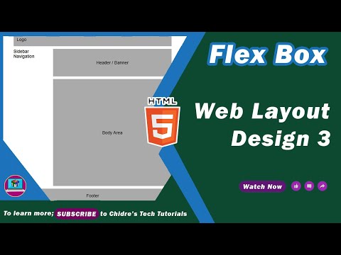 How to create Website Page Layout in HTML CSS using Float Web Layout Design Tutorial 01 