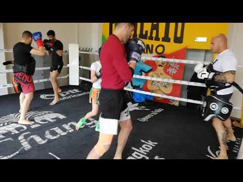 Leo at Chahidi Boxing Team