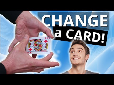 Card Trick Tutorial - Visually Change Playing Cards With 2 Amazing Color Changes You'll Want to Do