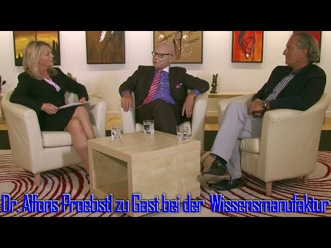 Dr. Alfons Proebstl zu Gast bei der  Wissensmanufaktur