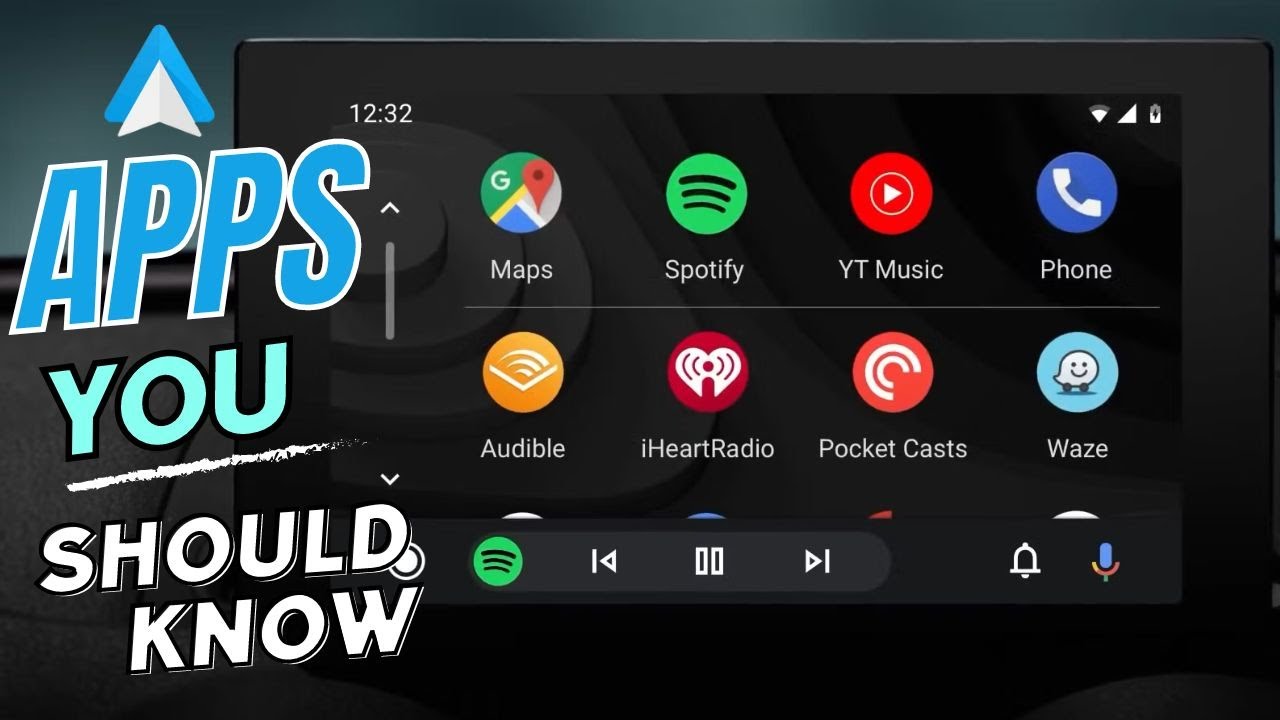 You NEED to have these Android Auto Apps  in YOUR car...