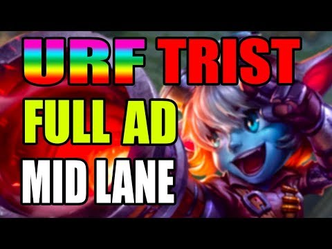 URF 2017 FULL AD TRISTANA | ULTRA RAPID FIRE GAME MODE | League of Legends