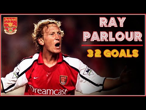 Ray PARLOUR ➥ All 32 Goals | Arsenal ● 1992-2004 [HQ]