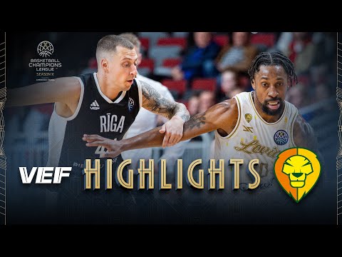 VEF Riga v Patrioti Levice | Highlights | #BasketballCL 2025-26