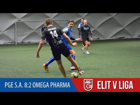 PGE S.A. 8:2 OMEGA PHARMA - ELIT V Liga ZIMA 2017