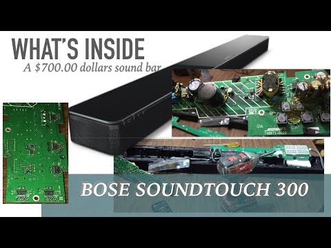 Whats inside a 700 Soundbar Bose soundtounch 300