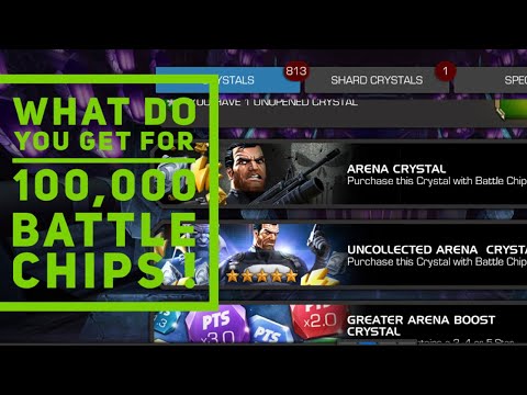 What do you get for  100,000  Battle Chips !