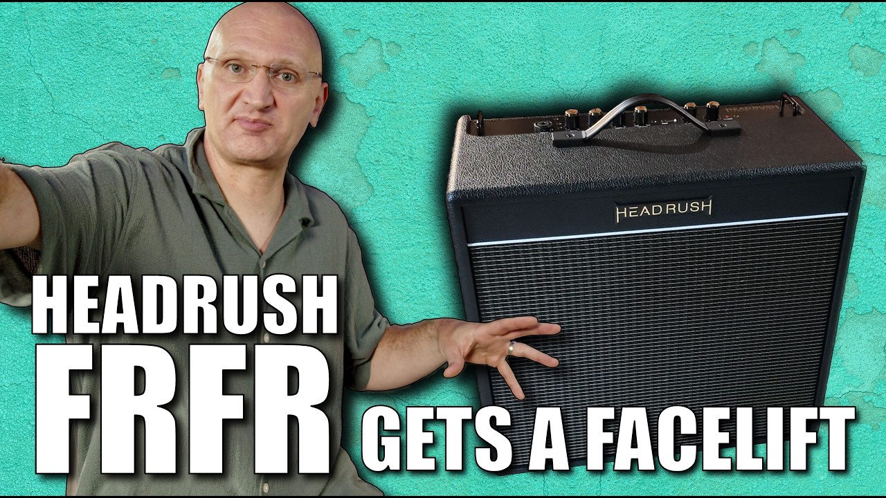NEW LOOK, STILL GOOD! Headrush FRFR 12 Cab - YouTube