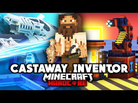 I Survived 100 Days in an OCEAN FACTORY in  HARDCORE Minecraft