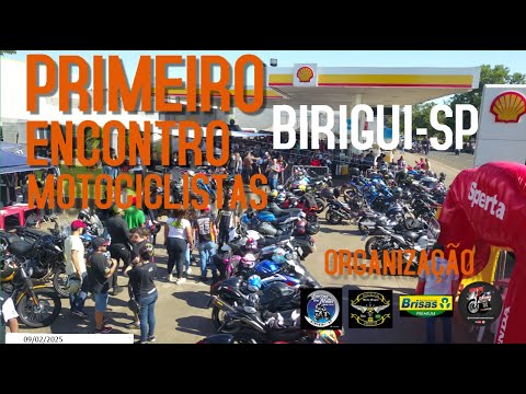 CONFIRA COMO FOI O PRIMEIRO ENCONTRO DE MOTOCICLISTAS DE BIRIGUI-SP