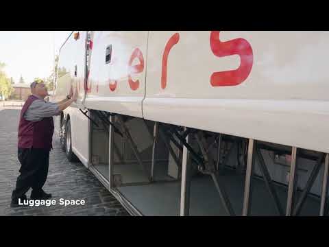 A Tour Inside a Charter Bus