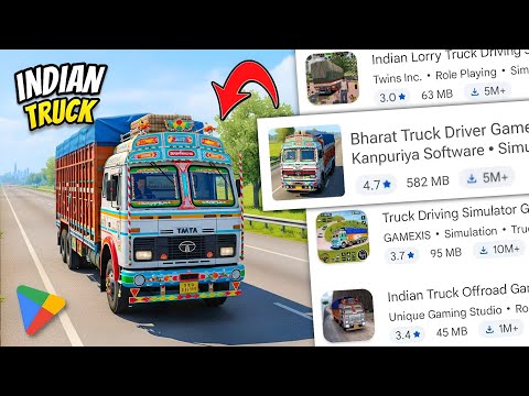 Top 5 truck simulator games for android hindi | Best indian truck driving game on Android 2025