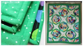 Quilt Binding How to - Quilting Quicky | Whitney Sews