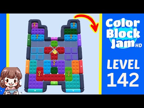Color Block Jam Level 142 Solution Walkthrough