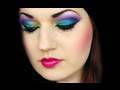 Arabian Peacock: Colorful Arab makeup tutorial (by MissChievous)