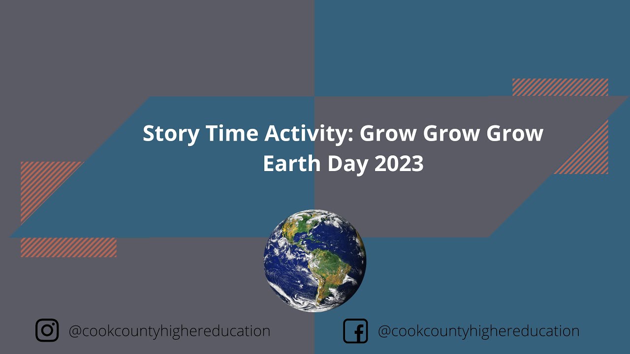 Story Time Activity: Grow Grow Grow - Earth Day 2023