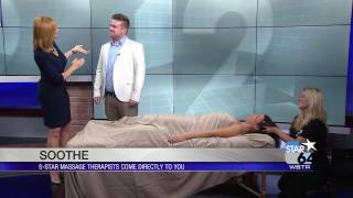 Soothe brings massage therapists to you