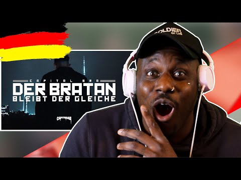 CAPITAL BRA - DER BRATAN BLEIBT DER GLEICHE  | AMERICAN  in GERMANY REACTS to DEUTSCHRAP