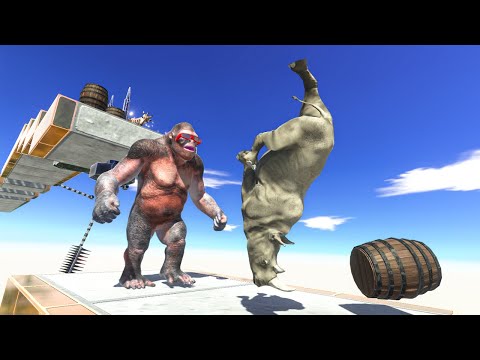 Run Away Because Goro is Furious - Animal Revolt Battle Simulator