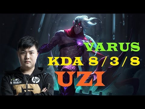 RNG UZI - Varus VS Kai'sa ADC - Patch 8.18 Korea Challenger