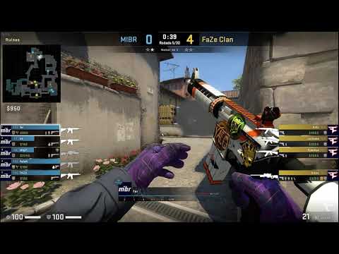 Pov FER (22/18) CS GO DEMO - INFERNO - 12 MIBR VS 16 FAZE (ESL One Cologne 21/08/2020)