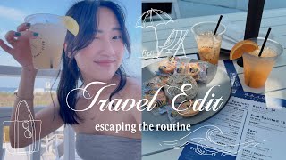My quick beach getaway reminded me why we NEED breaks from routine 🌊 + Beach outfits & makeup