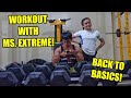 BACK TO OLD SHOULDER WORKOUT | WORKOUT WITH MS. EXTREME!