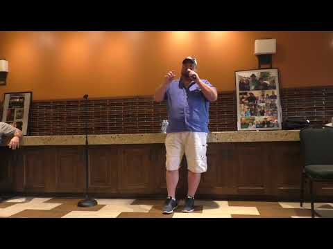 Jeff Lewis, Friday announcements - video by Susan Quinn Sand