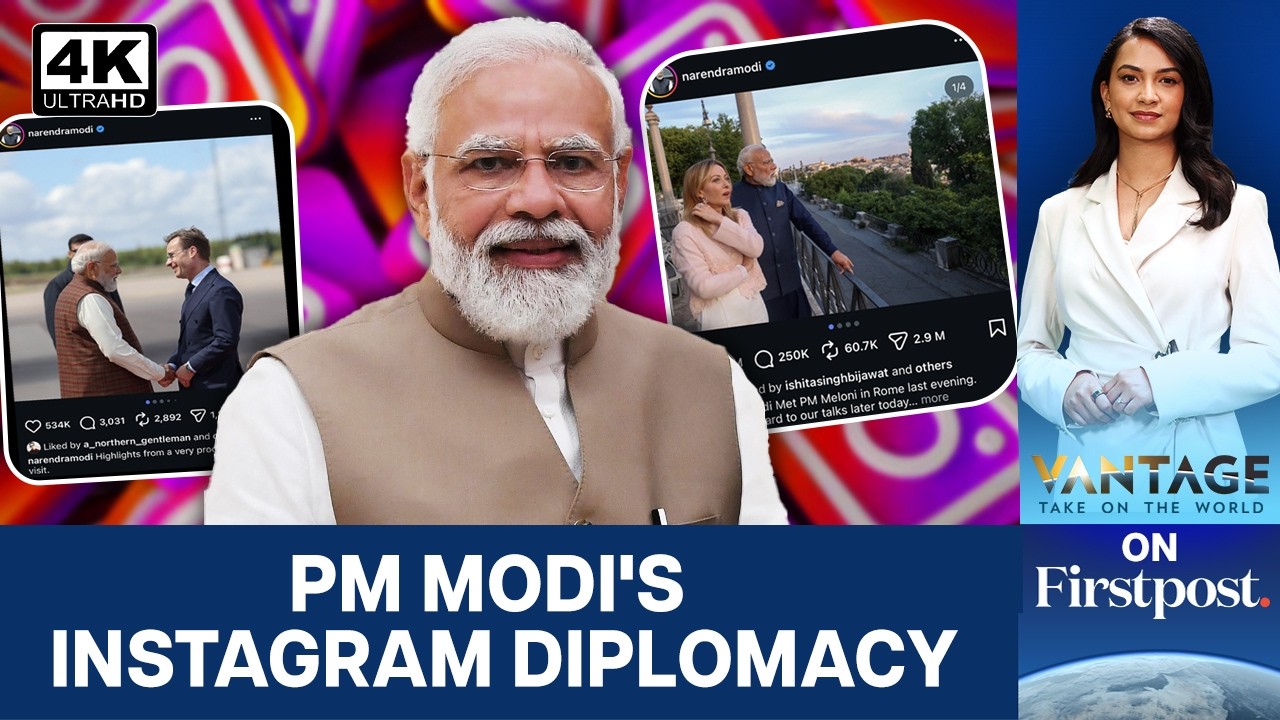 WATCH: How PM Modi Turned Instagram Into a Political Power Tool | Vantage on Firstpost | 4K
