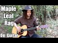 Playing around with Maple Leaf Rag on Guitar