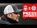 Jürgen Klopp's pre-match press conference | Leicester City