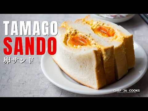 Easily Make Delicious Tamago Sando | Japanese Egg Sandwiches