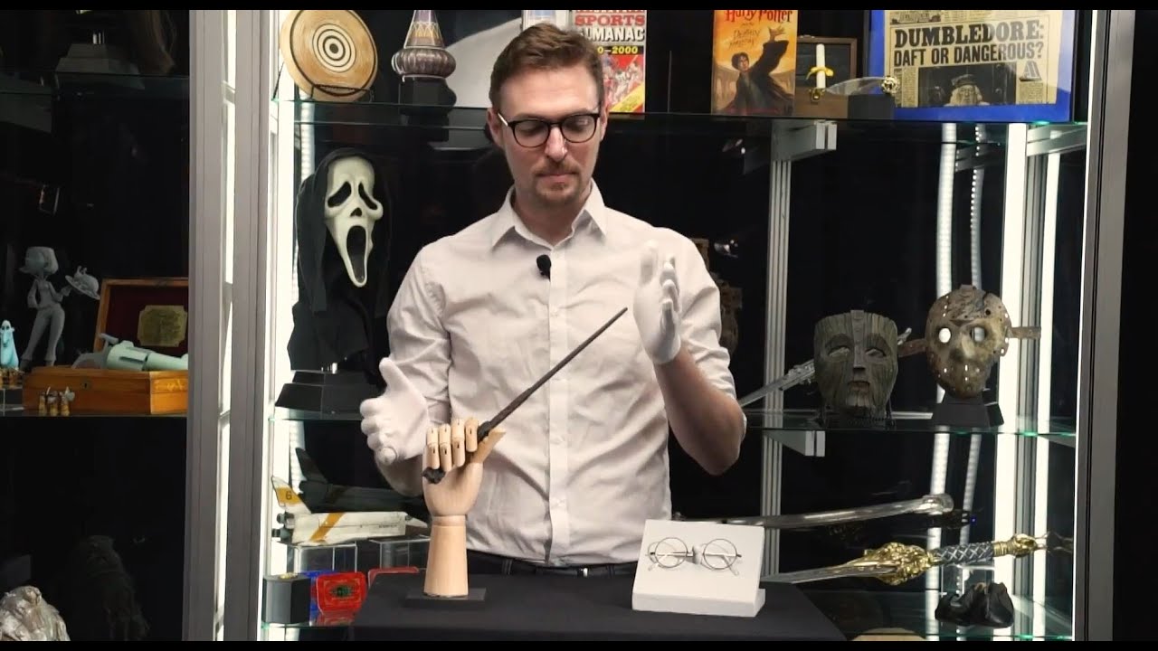 Harry Potter's Wand and Eyeglasses from Harry Potter and the Deathly Hallows Parts 1 & 2