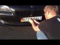 How To Mount Your Custom European License Plate Using 3M Dual Lock
