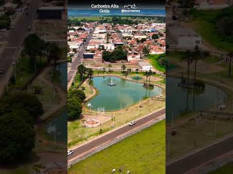 CACHOEIRA ALTA GOIÁS, PROJETO VISÃO AÉREA - VISTA GERAL DA CIDADE PARTE 04/04 FINAL.
