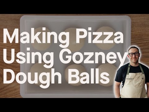 How to use my home delivered Gozney pizza dough
