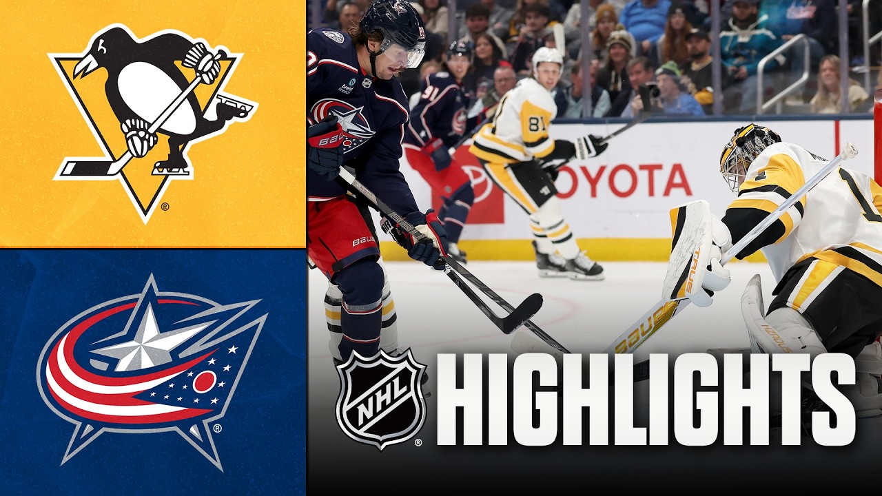 Penguins vs. Blue Jackets | NHL Highlights | Oct 9, 2026