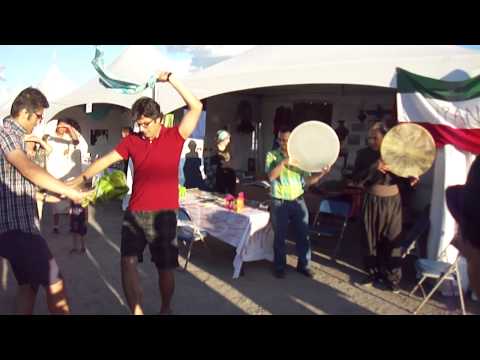 Kurdish Dance Performance at Iran Booth in Festival Orientalys 2013