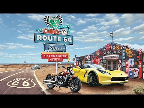 Win a Shannons Route 66 Tour Plus a 2017 Indian Scout Motorcycle