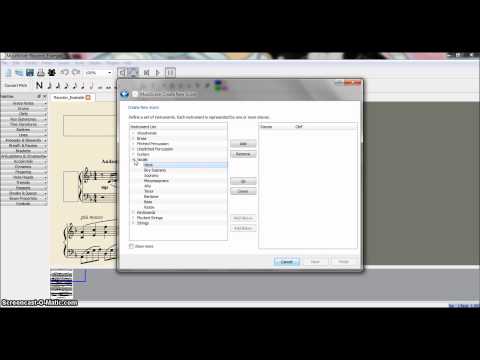 MuseScore Tutorial 1/8