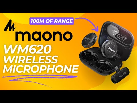 I got OVER 100m of range with the Maono WM620 Wireless Lavalier Microphone | Review