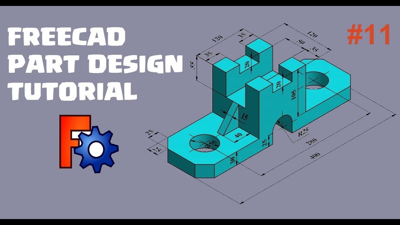 FreeCad 0.20 Part Design Tutorial 11