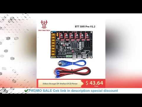 BIGTREETECH SKR PRO V1.2 32Bit Control Board 3D Printer Parts SKR V1.3 RAMPS 1.4 A4988 TMC2208 Uart
