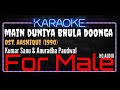 Karaoke Main Duniya Bhula Doonga ( For Male ) - Kumar Sanu & Anuradha Paudwal Ost. Aashiqui (1990)