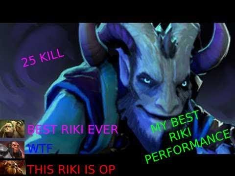 The Only Way I Play Riki.[25 kill] OP Riki Ever.