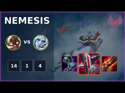 [ Nemesis ] Corki MID vs Viego | KR GRANDMASTER | LOL Season 2022