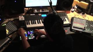 Mouth Muse improv # 2 using Ableton Live and Lemur midi control